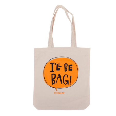 Летающие звери: хлопковая сумка "I’ll be bag"