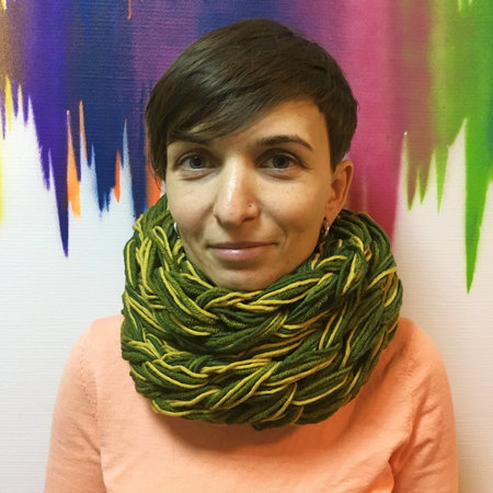 Шарф-снуд от Sasha's knits