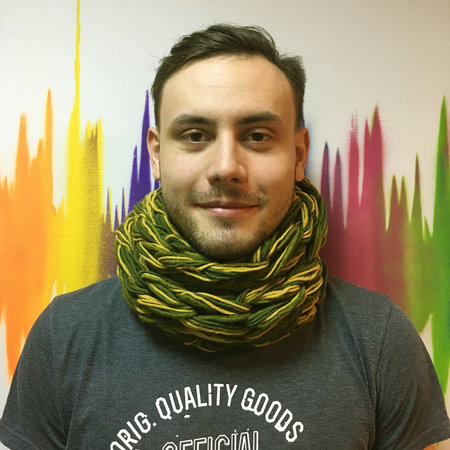 Шарф-снуд от Sasha's knits