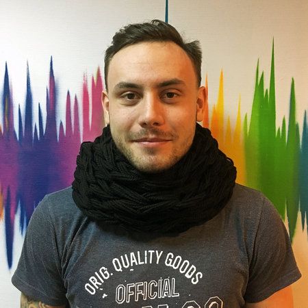 Шарф-снуд от Sasha's knits