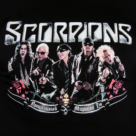 Футболка Scorpions от концертного агентства TCI